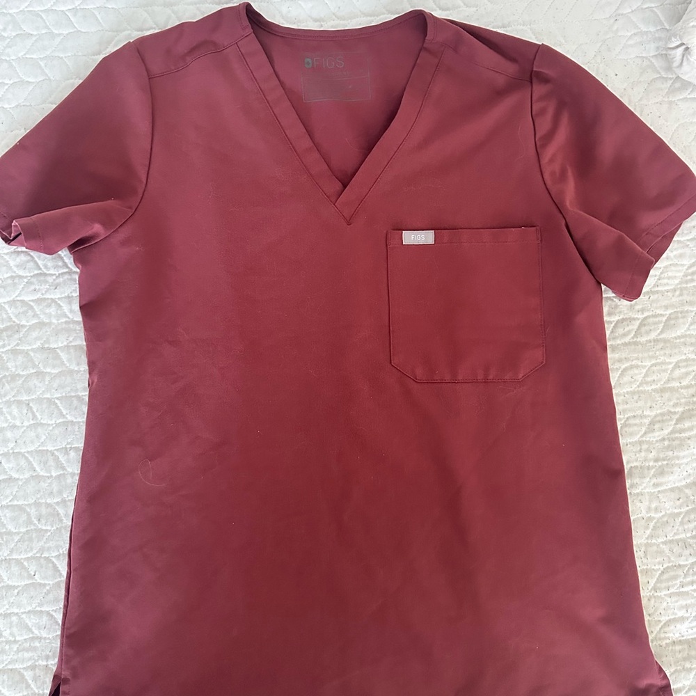 Cherry red scrubs